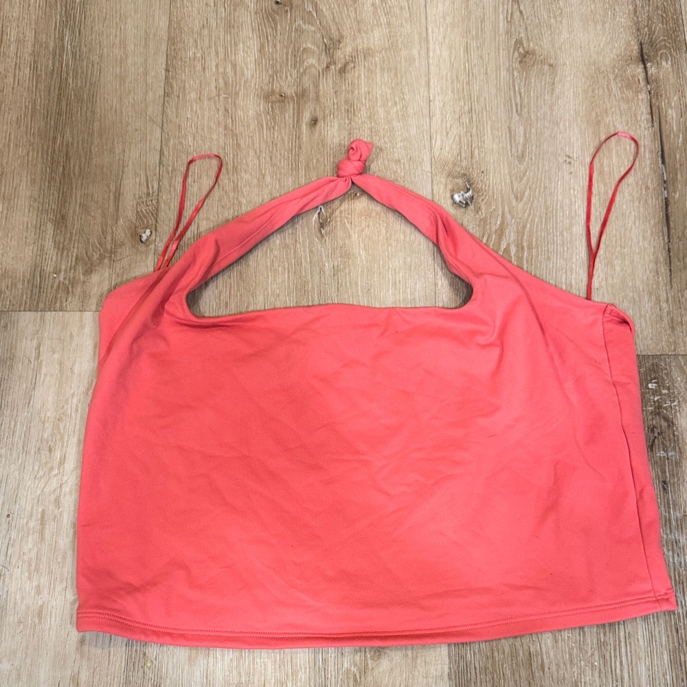 A&F Coral Halter Neck Women's Top